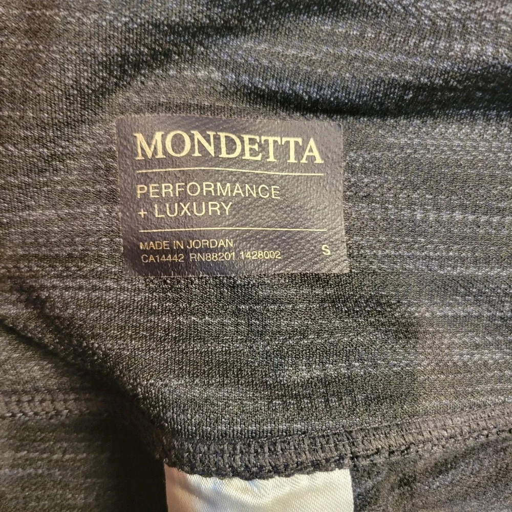 Mondetta Performance Luxury Women Space Dye High Waist Leggings Gray Small
